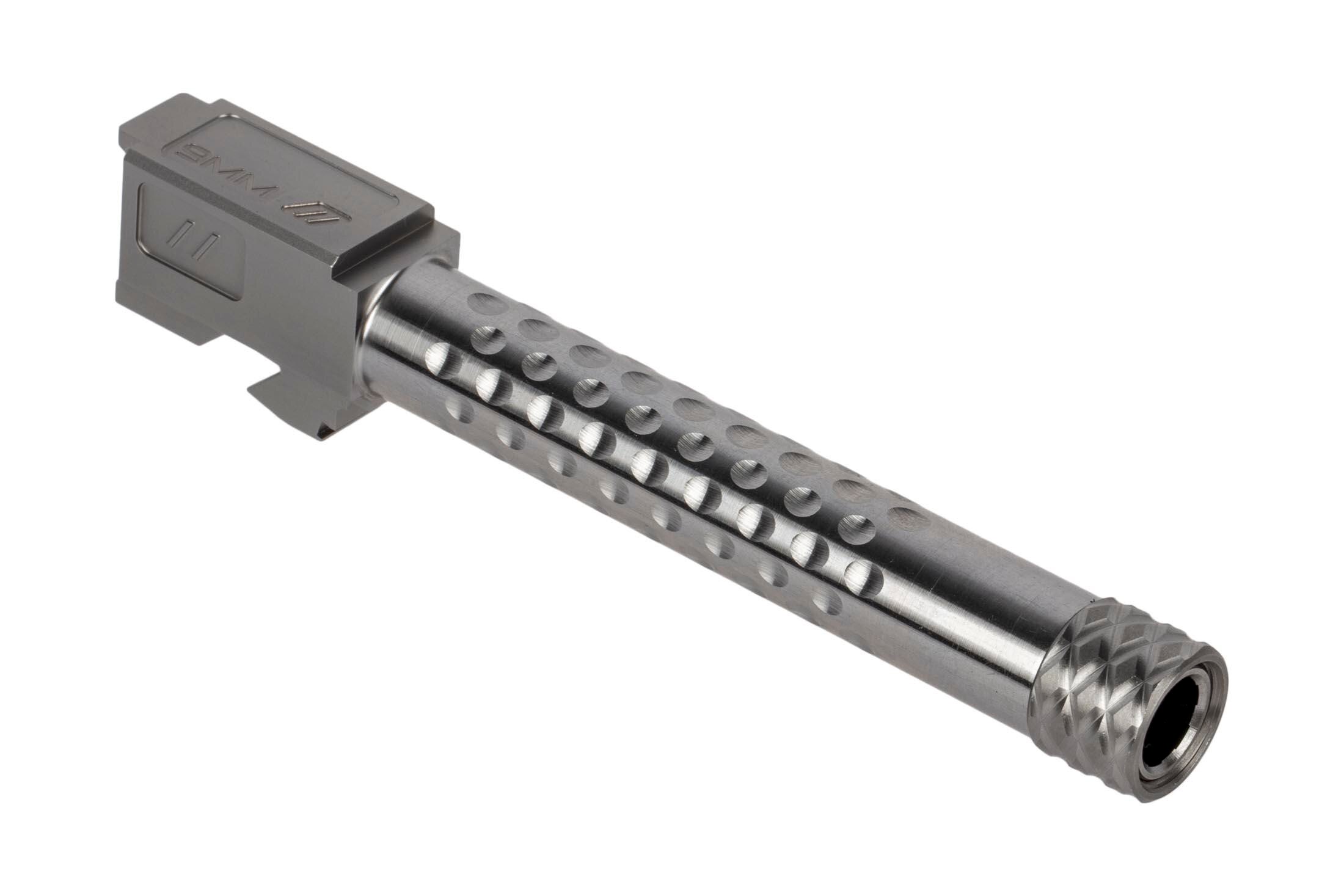 Zev Technologies Glock 17 Dimpled Threaded Barrel 9mm Gen3/4 Compatible